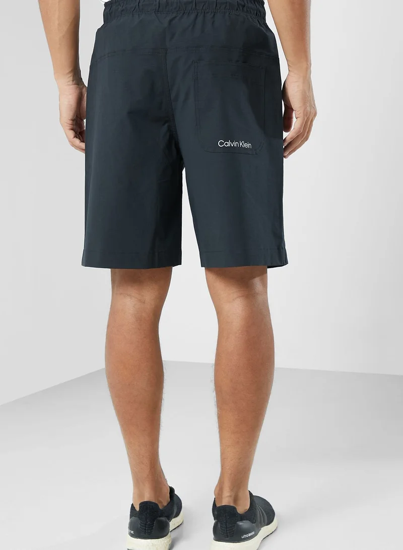 CALVIN KLEIN Drawstring Logo Shorts