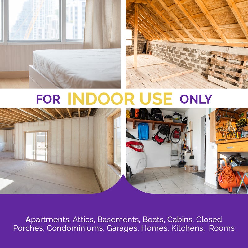 Hot Shot Bedbug & Flea Fogger For Insects, Aerosol, 3/2-Ounce, Pack of 6, Multolor - Image 3