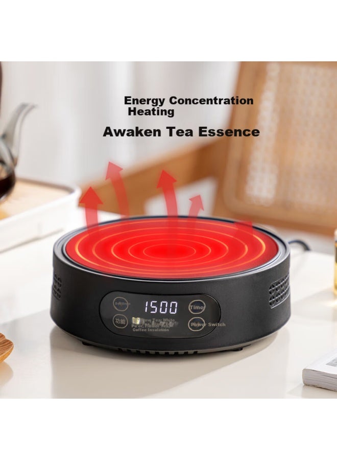 Yihutea Yihu Tea Glass Teapot Large Capacity Water Boiler Home Tea Brewing Set Electric Ceramic Stove Tea Maker - Image 4
