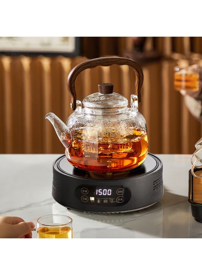 Yihutea Yihu Tea Glass Teapot Large Capacity Water Boiler Home Tea Brewing Set Electric Ceramic Stove Tea Maker - Image 1