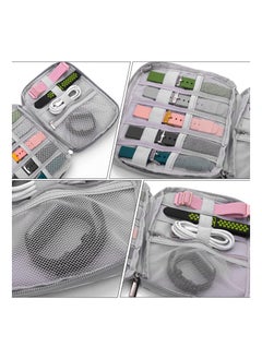 Y&D Watch Band Organizer Bag, Straps Storage Case Waterproof Holder Smart Box Carrying Compatible with All Bands and Accessories (Grey)  - Image 5