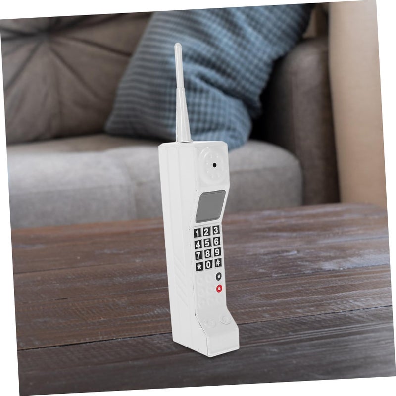 Iron Sculpture Brick Cell Phone Model Miniature Home Decor Photography Prop - Image 4