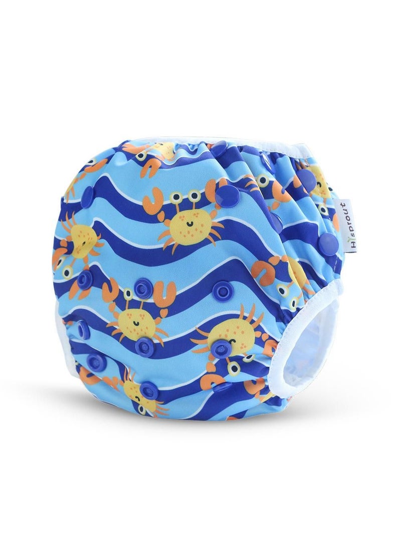 1-Piece Voguish Soft Adjustable Washable Baby Swimming Shorts Diaper - Style E  - Image 1