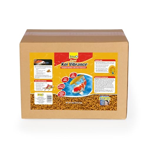 TetraPond Koi Vibrance, Soft Sticks, Floating Pond Food, 16.5 Pounds - Image 1