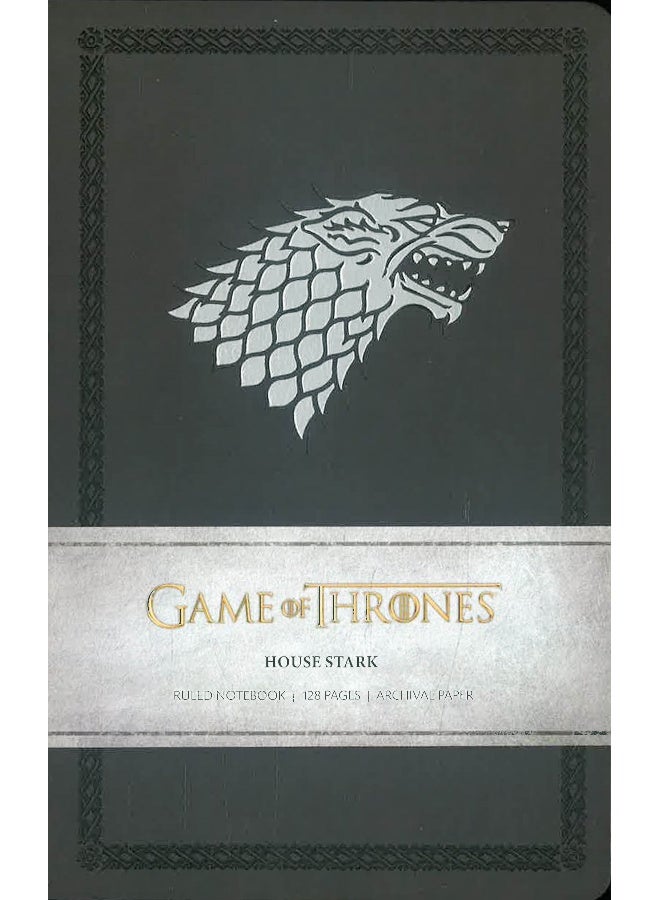 Game Of Thrones: House Stark Ruled Notebook - Image 1