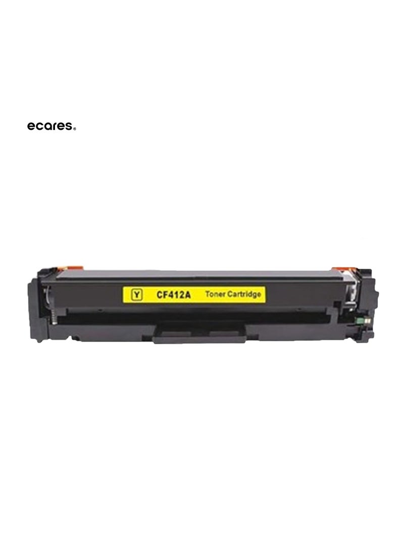 إيكاريس® خرطوشة حبر 410A CF412A متوافقة مع الطابعة MFP M452dn M452dw M452nw M477fdw M477fnw M477fdn M377dw (أصفر) - Image 1