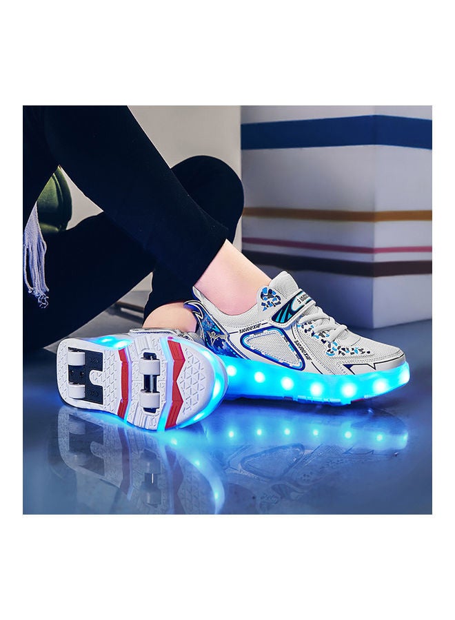 Loquat Rechargeable Roller Skate Shoes With LED Light And Accessories - Image 3