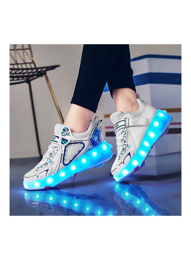 Loquat Rechargeable Roller Skate Shoes With LED Light And Accessories - Image 4