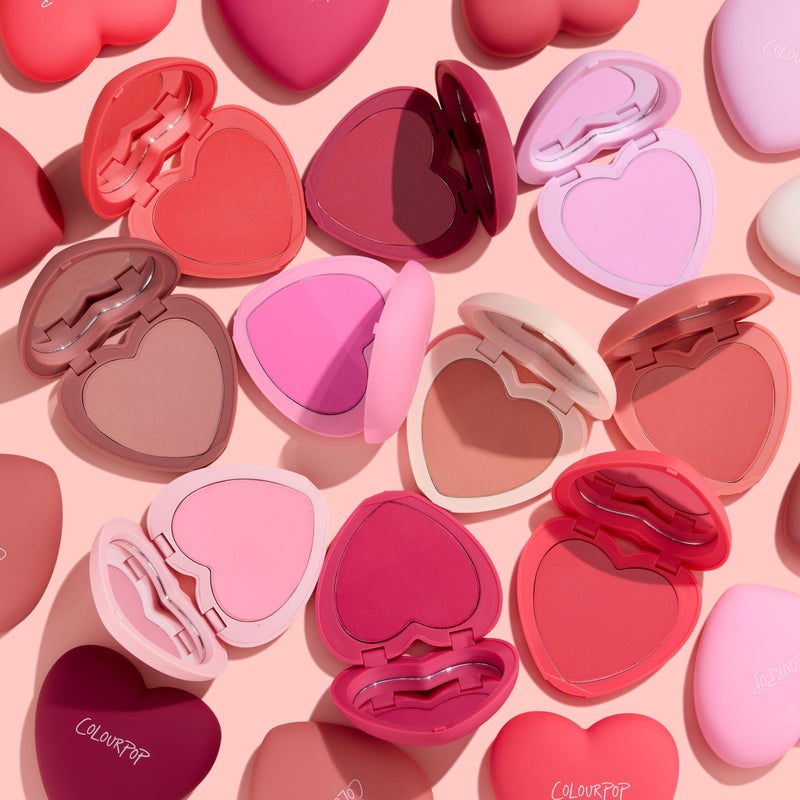ColourPop بلوش بودرة حريرية من كولور بوب - بلوش طويل الأمد للخدين بتغطية متوسطة قابلة للبناء - يترك البشرة بلمسة ناعمة ومطفية - هوت 2 تاتش (0.16 أونصة) - Image 4