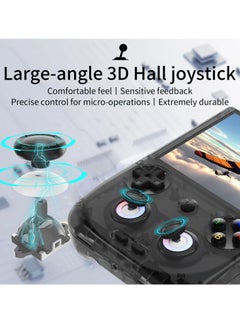 ANBERNIC RG406V Handheld Game Console Unisoc T820 Android 13 4-inch IPS multi-touch screen 5500mAh 5G WIFI Bluetooth Retro Video Players (Black Transparent 256G) - pzsku/ZE842F6DB1F118F63332DZ/45/_/1740125704/85f5c8f3-c130-41f2-8fc5-fbbdea6cfc71