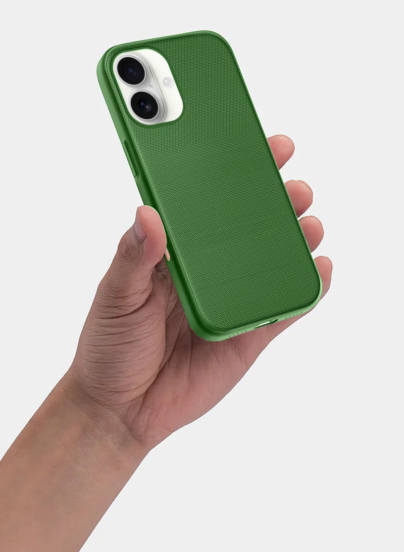 دبليو تيك غطاء حماية MagSafe لهاتف آبل آيفون 17 5G 2025 من TechWoven (MCMPMN) - أخضر - Image 4