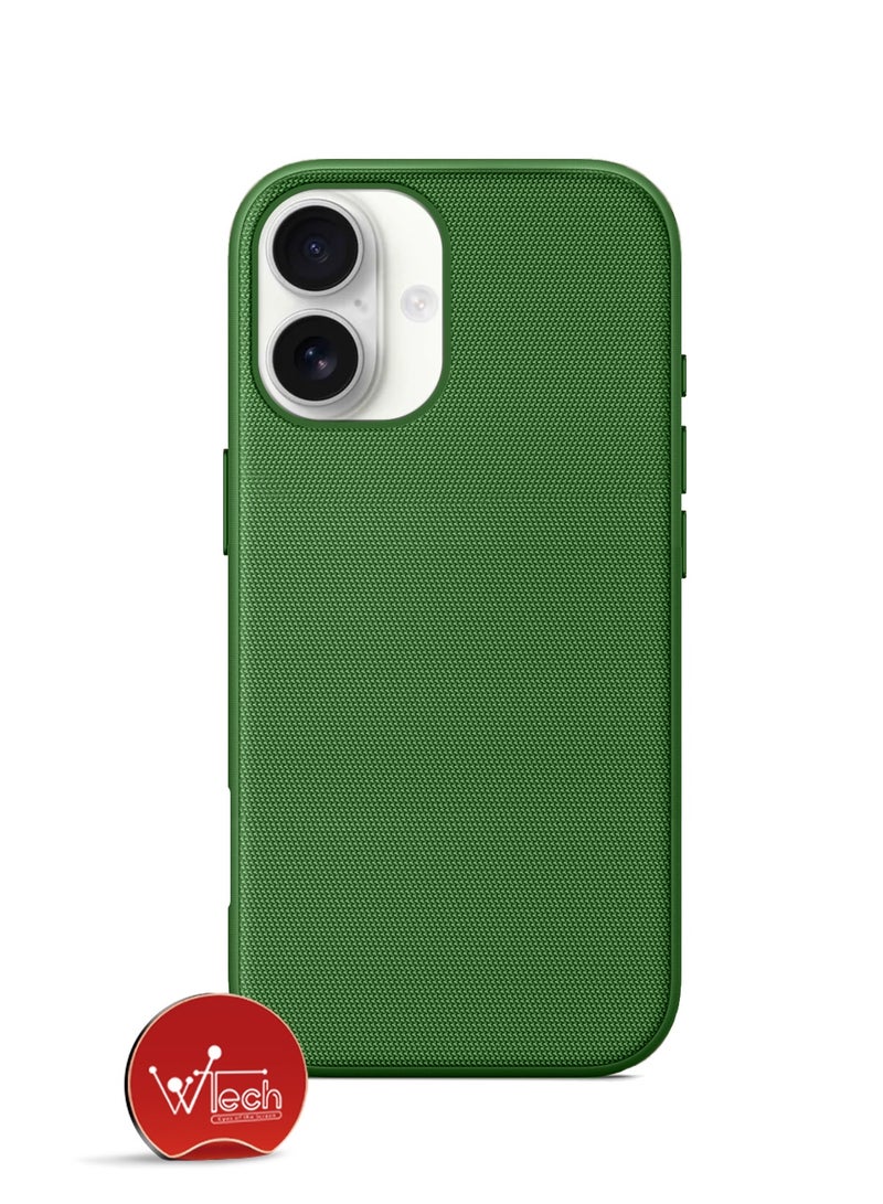 دبليو تيك غطاء حماية MagSafe لهاتف آبل آيفون 17 5G 2025 من TechWoven (MCMPMN) - أخضر - Image 2