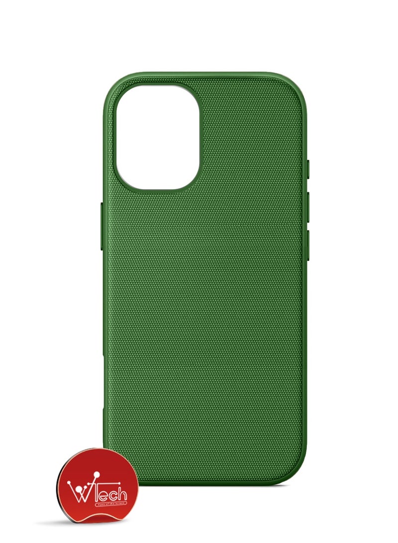 دبليو تيك غطاء حماية MagSafe لهاتف آبل آيفون 17 5G 2025 من TechWoven (MCMPMN) - أخضر - Image 3