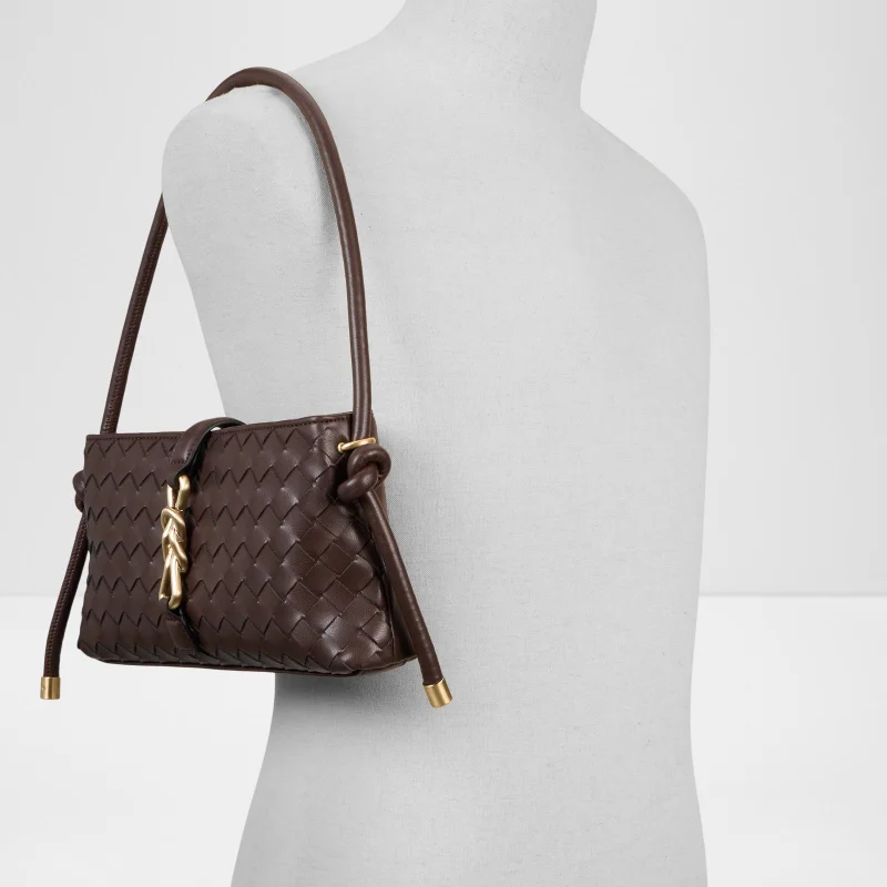 ALDO Brown Huda Textured Shoulder Bag for Women | Best Price UAE