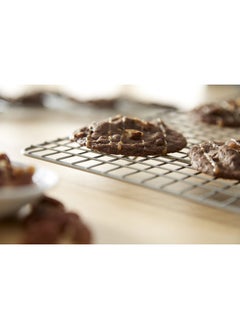 USA Pan Lifetime USA Pan 1601CR-1 Jelly Roll Bakeable Nonstick Metal Cooling Rack  - Image 2