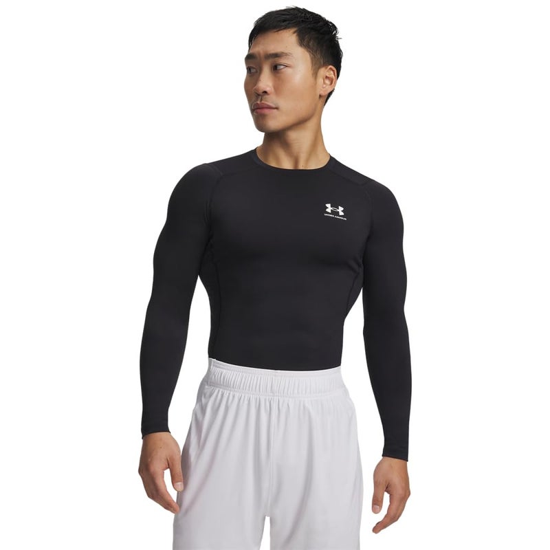 Under Armour Mens UA HG Armour Comp LS Crew Neck Sweatshirt (pack of 1)