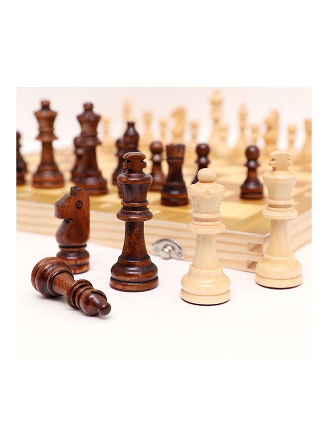 Foldable Magnetics Log Chess - Image 3