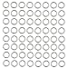 WOCRAFT 500 pcs Stainless Steel Split Rings Jump Rings Connector Rings for Jewelry Making Necklaces Bracelet Earrings Keychain DIY Craft 126087mm - Image 2
