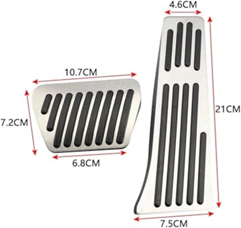 Wivplex Car Pedal Cover Set for BMW - Image 2