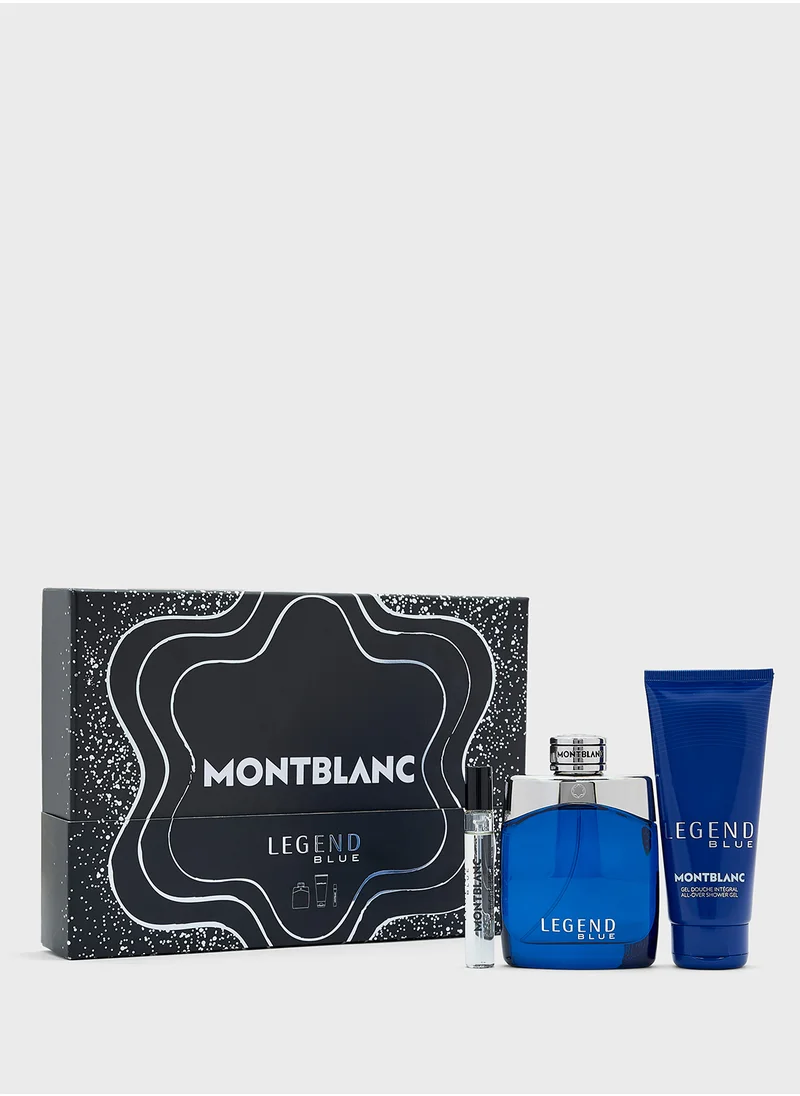 مونت بلانك L.Blue Cf Edp100+7.5+Sg100  A24, Savings 29%