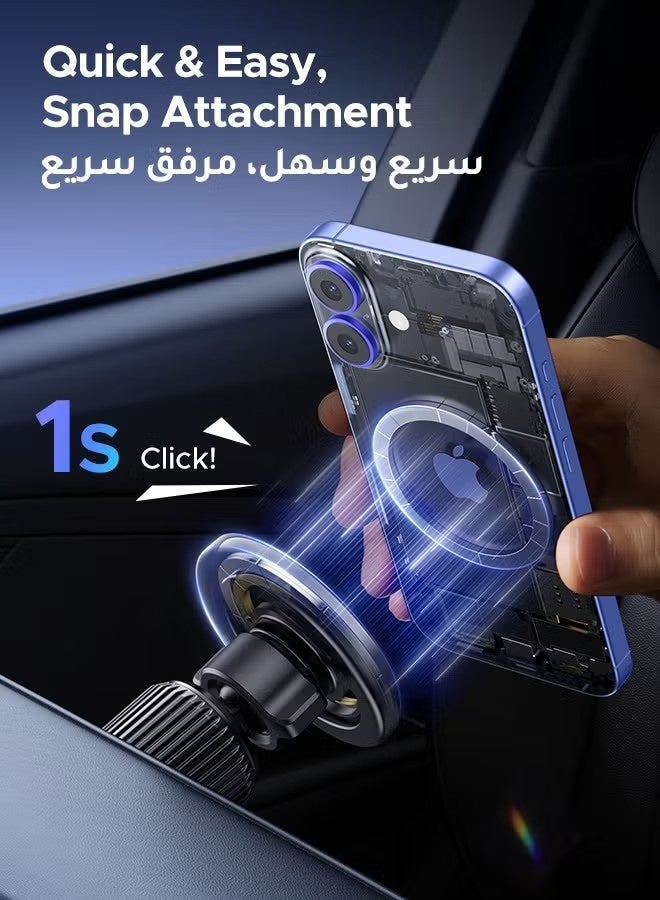 GALUIN 2026 Car Phone Holder - Magsafe Navigation Strong Magnetic Metal Air Vent Navigation Phone Holder Universal - Image 5
