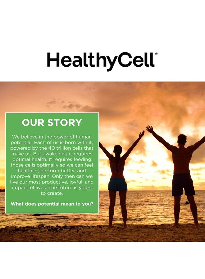 Healthycell HealhtyCell AM/PM Healthspan System - 90+ Vitamins, Minerals, Protective Phytonutrients, Probiotics & Enzymes for Advanced Cellular Nutrition - 60 AM Tablets & 60 PM Tablets - Image 5