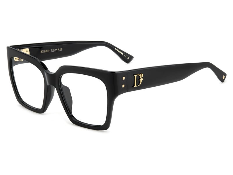Dsquared Women Square Frames  55 D2 0151/G - Image 2