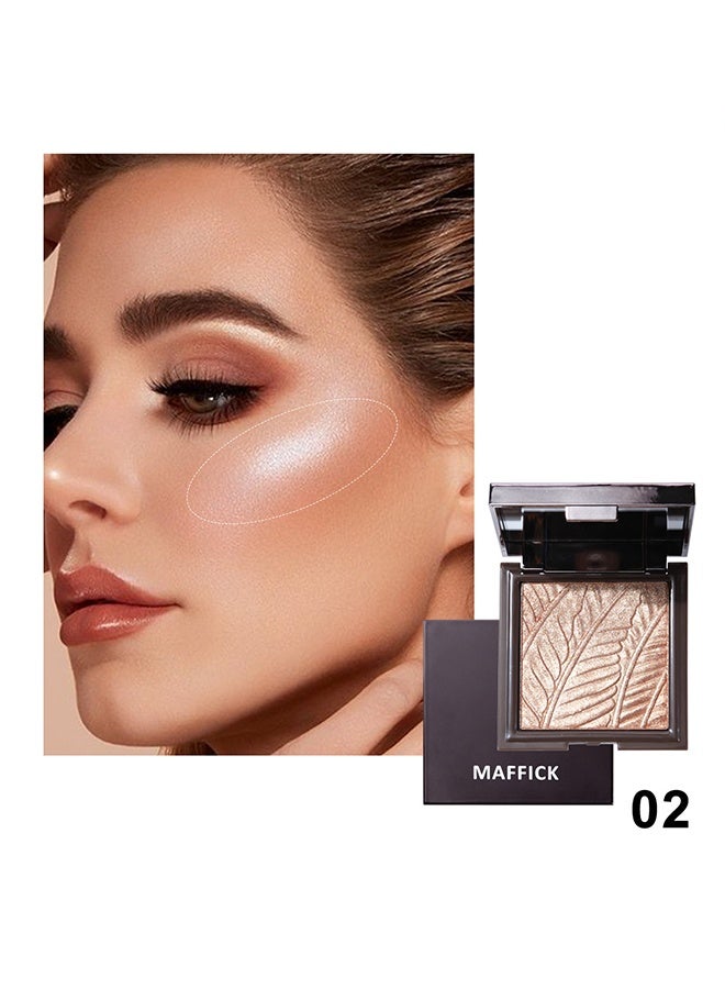 maffick Makeup Powder- Highlighting&Contouring, Metallic Finish&Matte Finish, Long-Lasting Makeup, Multi-Functional Makeup Powder, Natural Nude, Earthy Tones#02 - Image 2