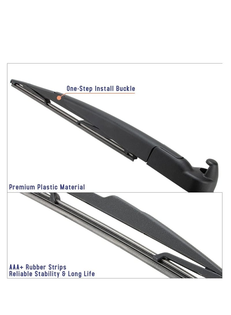 چينيرال براند مساحة سيارة بالذراع للزجاج الخلفى مناسبة ومتوافقة مع Jeep Wrangler - Image 1