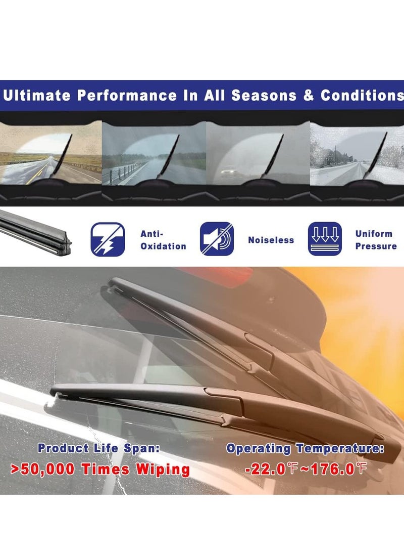 چينيرال براند مساحة سيارة بالذراع للزجاج الخلفى مناسبة ومتوافقة مع Jeep Wrangler - Image 2