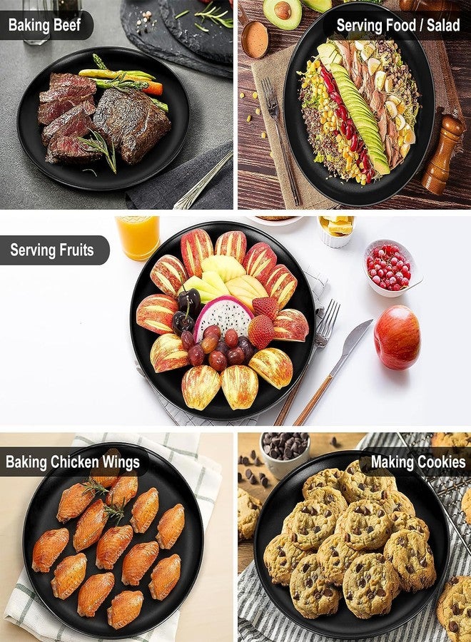 TrendyTrolley Cake Baking Combo Pack of 4 | Non-Stick Carbon Steel Round Cake Tin, Muffin Tray, Pizza Pan & Bread Mould | Microwave & Oven Safe Bakeware for Home Bakers - Image 5