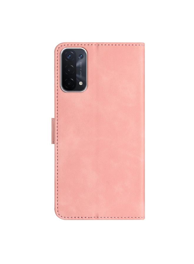 S-TOP Case For OPPO A74 / A54 / A93 Seven Butterflies Embossed Leather Phone Case - Image 3