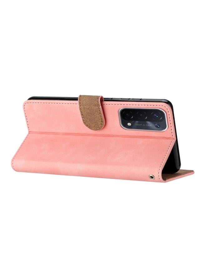 S-TOP Case For OPPO A74 / A54 / A93 Seven Butterflies Embossed Leather Phone Case - Image 5