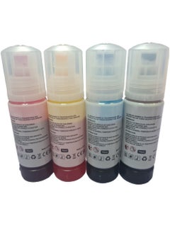 Premium Compatible 103 ink set four color For Epson 103 Black,Cyan,Yellow,Magenta Work with L1100,L1200,L3100,L3110,L3150,L3160,L3200,L3500,L5100,L5200,L5500 Printers.  - Image 2