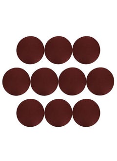 Hegebeck Hegebeck 10pcs PSA Sanding Discs, 10inch Self Stick Adhesive Back Aluminum Oxide Sandpaper, 120 Grit Sanding Paper for Wood Metal Polishing  - Image 1