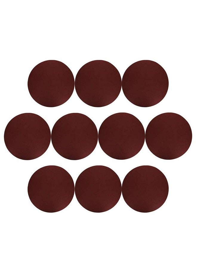 Hegebeck Hegebeck 10pcs PSA Sanding Discs, 10inch Self Stick Adhesive Back Aluminum Oxide Sandpaper, 120 Grit Sanding Paper for Wood Metal Polishing  - Image 1