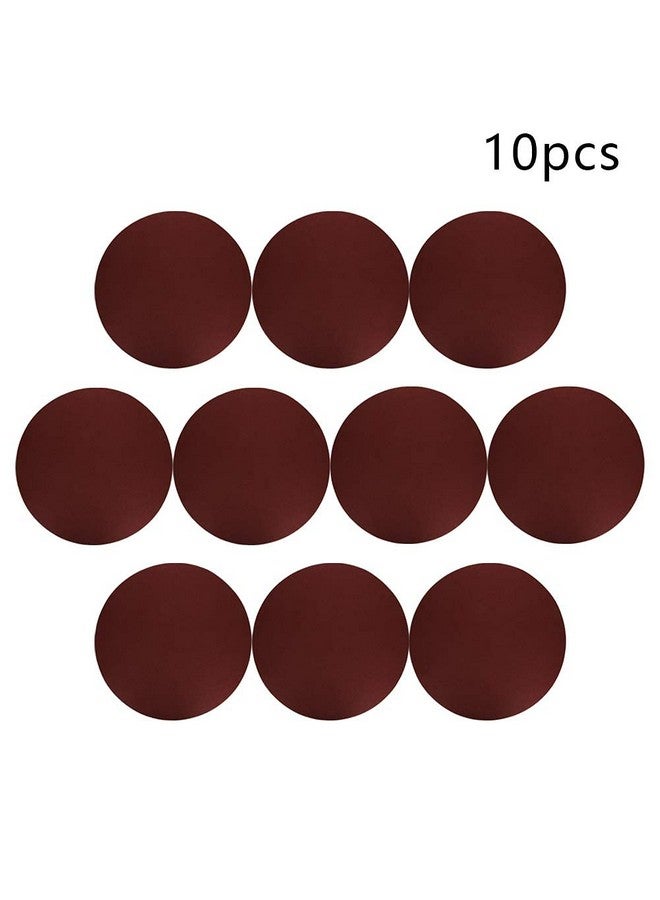 Hegebeck Hegebeck 10pcs PSA Sanding Discs, 10inch Self Stick Adhesive Back Aluminum Oxide Sandpaper, 120 Grit Sanding Paper for Wood Metal Polishing  - Image 4