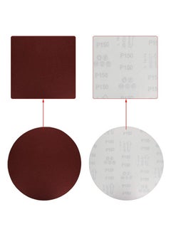 Hegebeck Hegebeck 10pcs PSA Sanding Discs, 10inch Self Stick Adhesive Back Aluminum Oxide Sandpaper, 120 Grit Sanding Paper for Wood Metal Polishing  - Image 3