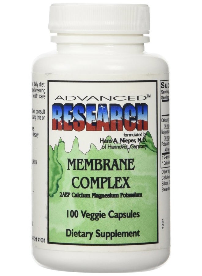 Advanced Research Membrane Complex 100 Vegetable Capsule(S) 55471 - Image 1