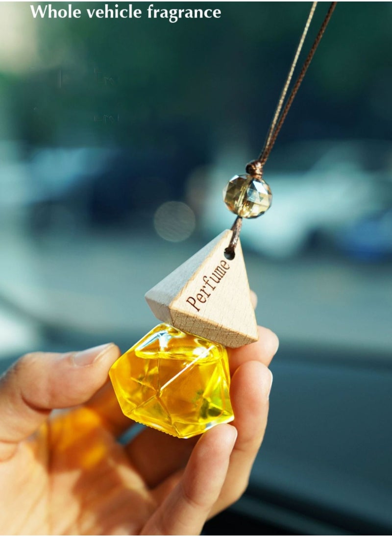 JSDUN Car Perfume Pendant, High-End Long-Lasting Light Fragrance, Car Interior Accessories, Aromatherapy Ornaments, Essential Oil Pendant  - Image 5