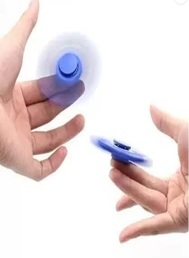Premsons® Hand Spinner Desk Toy - High Speed Smooth Finger Spin Sensory Fidget Stress Relief Game Play for Kids & Adults - Birthday Party Gift - Combo - Rainbow Triangular Head + Snitch Ball - Image 5