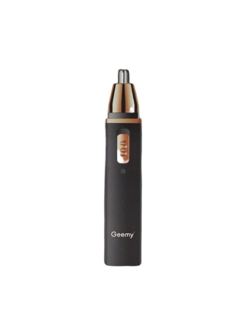Geemy Multifunctional Rechargeable Nose And Ear Hair Trimmer Machine black - Image 5