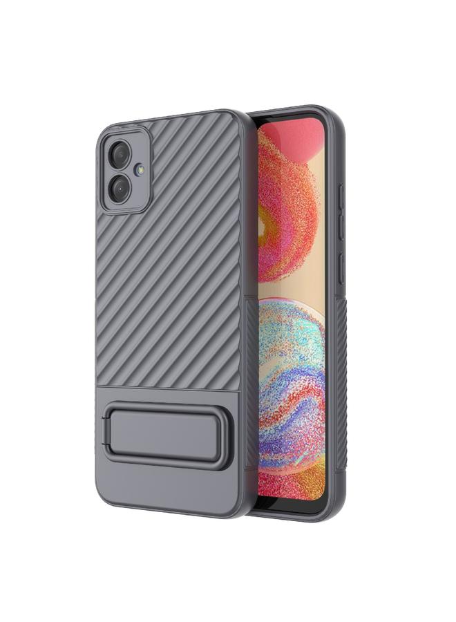 erorex Case For Samsung Galaxy A04e 4G Wavy Texture TPU Phone Case with Lens Film - Image 1