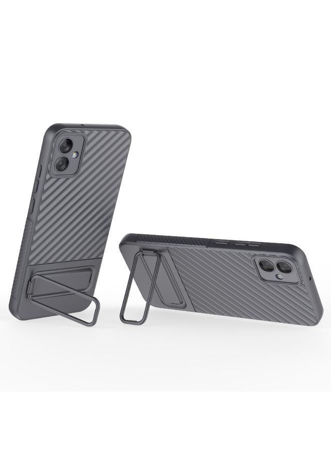 erorex Case For Samsung Galaxy A04e 4G Wavy Texture TPU Phone Case with Lens Film - Image 4