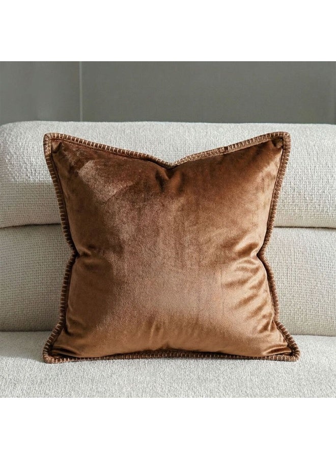 Laurel Cushion Cover 45X45 Cm Dark Gold - Image 1