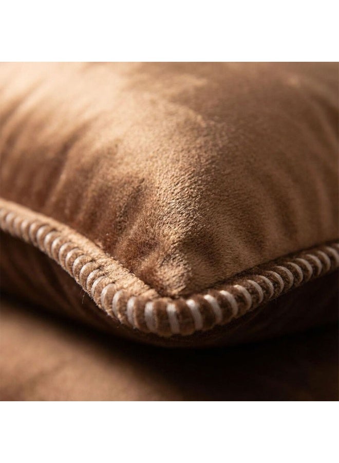 Laurel Cushion Cover 45X45 Cm Dark Gold - Image 2