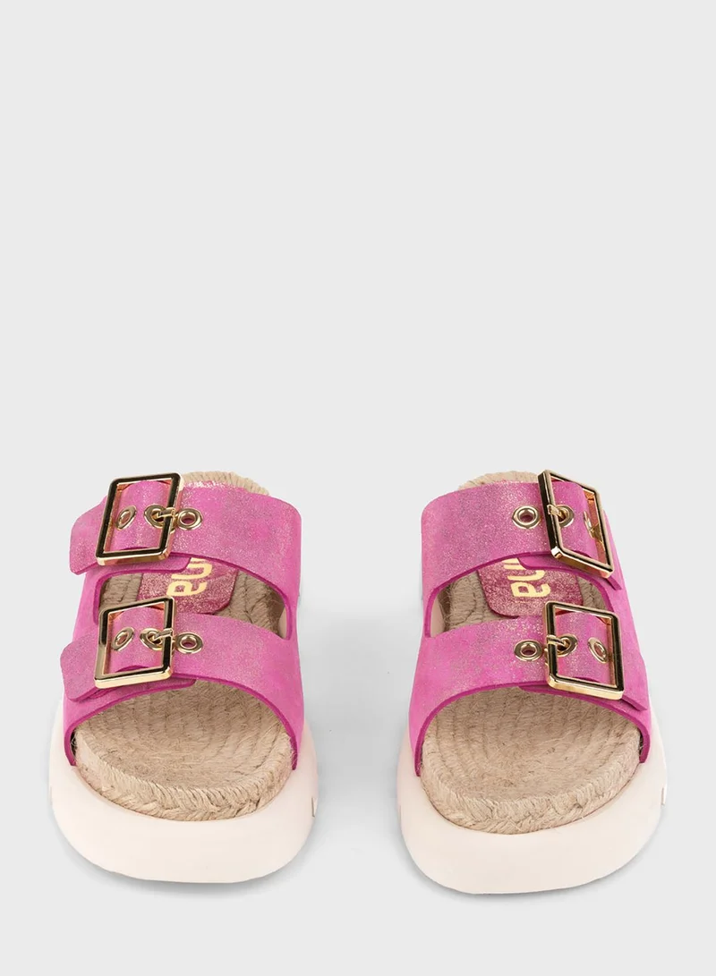 Kanna Saturno Flat Sandals