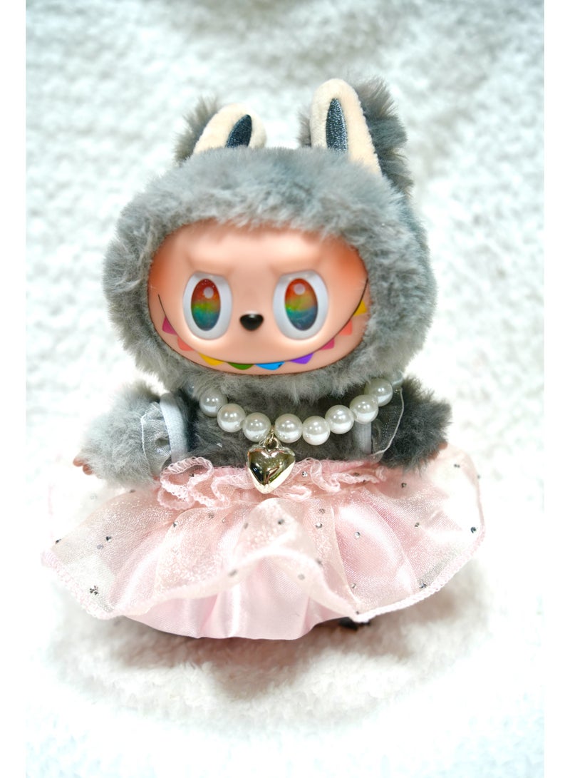 Labubu The Monsters Clothes - Labubu Outfit, Chic Style Set for Labubu Dolls, 17cm Doll Clothes Suitable for Labubu Dolls Accessories  - Image 5