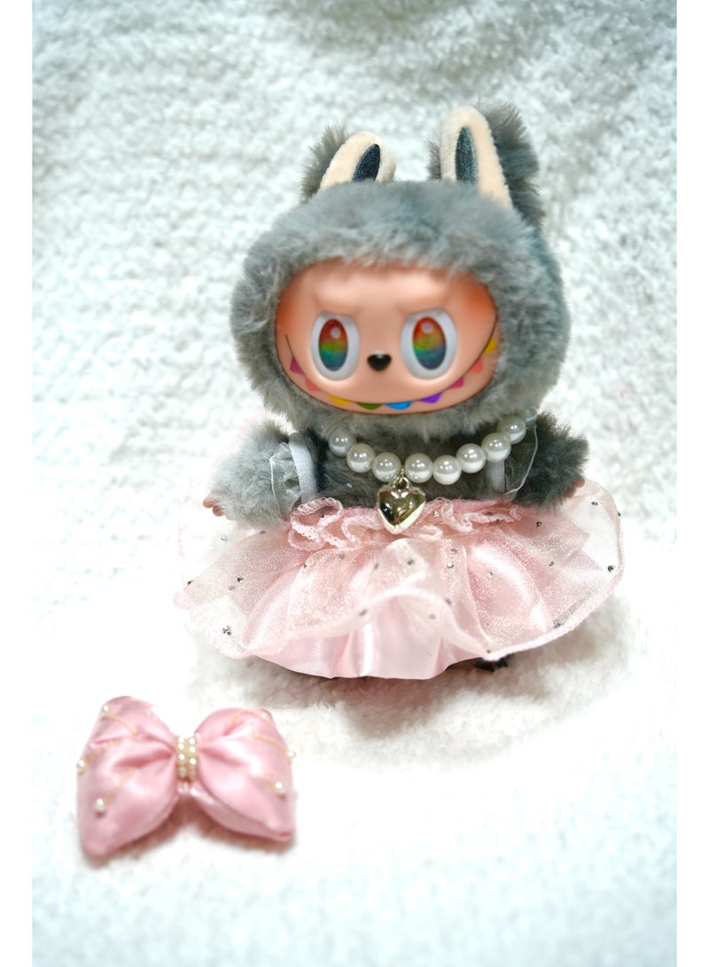 Labubu The Monsters Clothes - Labubu Outfit, Chic Style Set for Labubu Dolls, 17cm Doll Clothes Suitable for Labubu Dolls Accessories  - Image 2