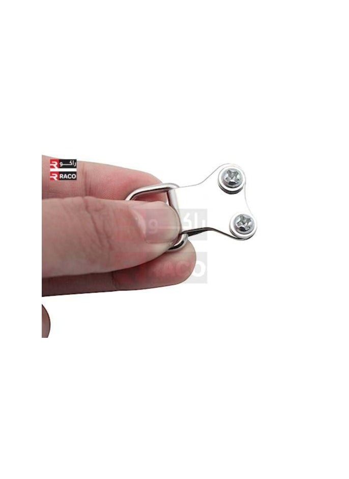 RACO Set of ten D-ring screws for hanging picture frames and painting frames  - Image 3